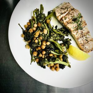 Chickpea Broccoli Rabe by Kirsty